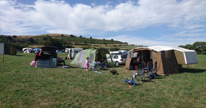 Farmer Phil's Festival campsite 2018